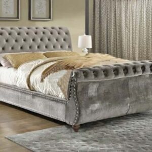 sleigh bed with mattress